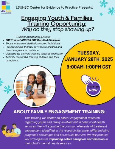 Family Engagement Strategies Flyer